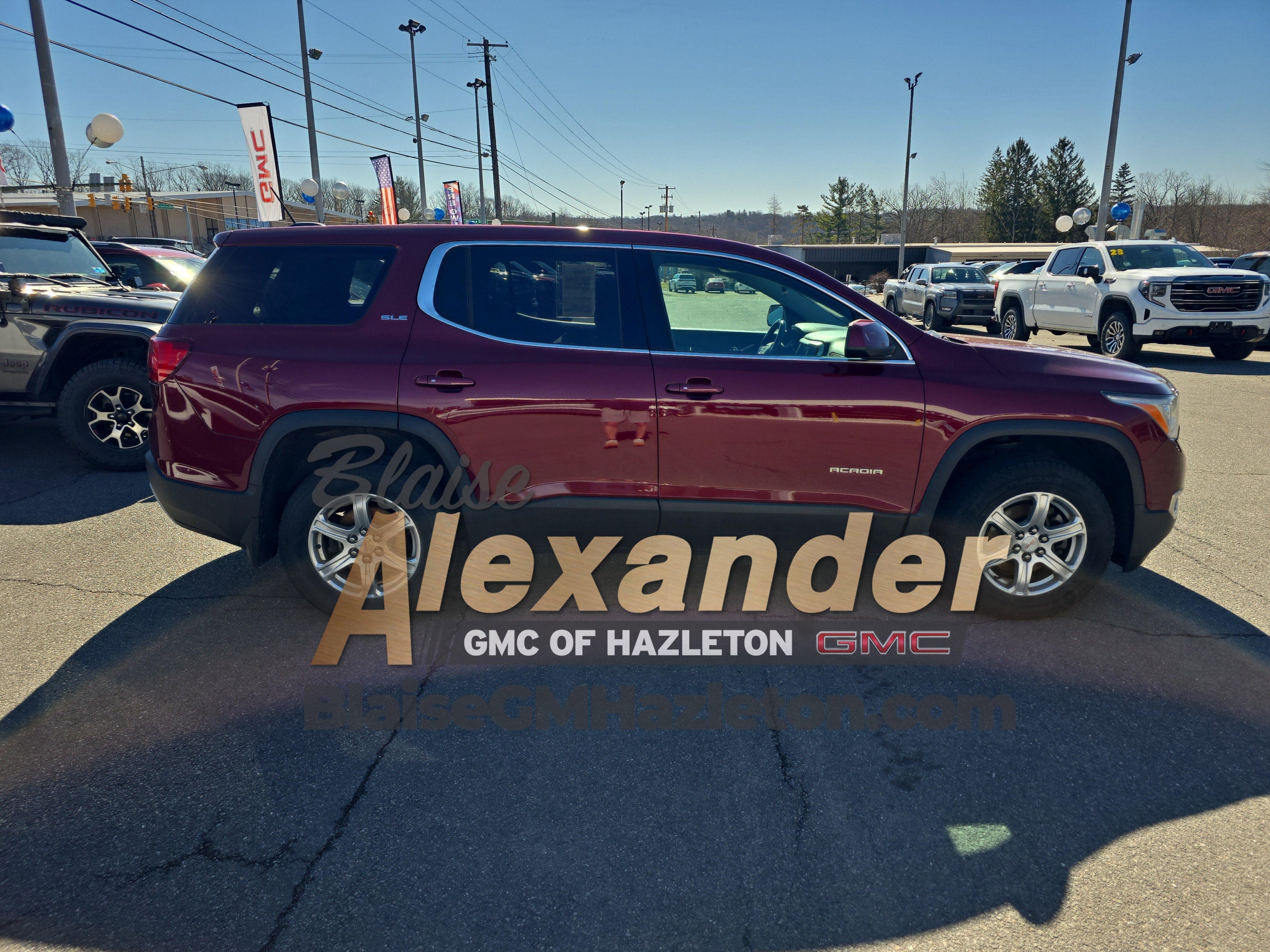 2018 GMC Acadia SLE