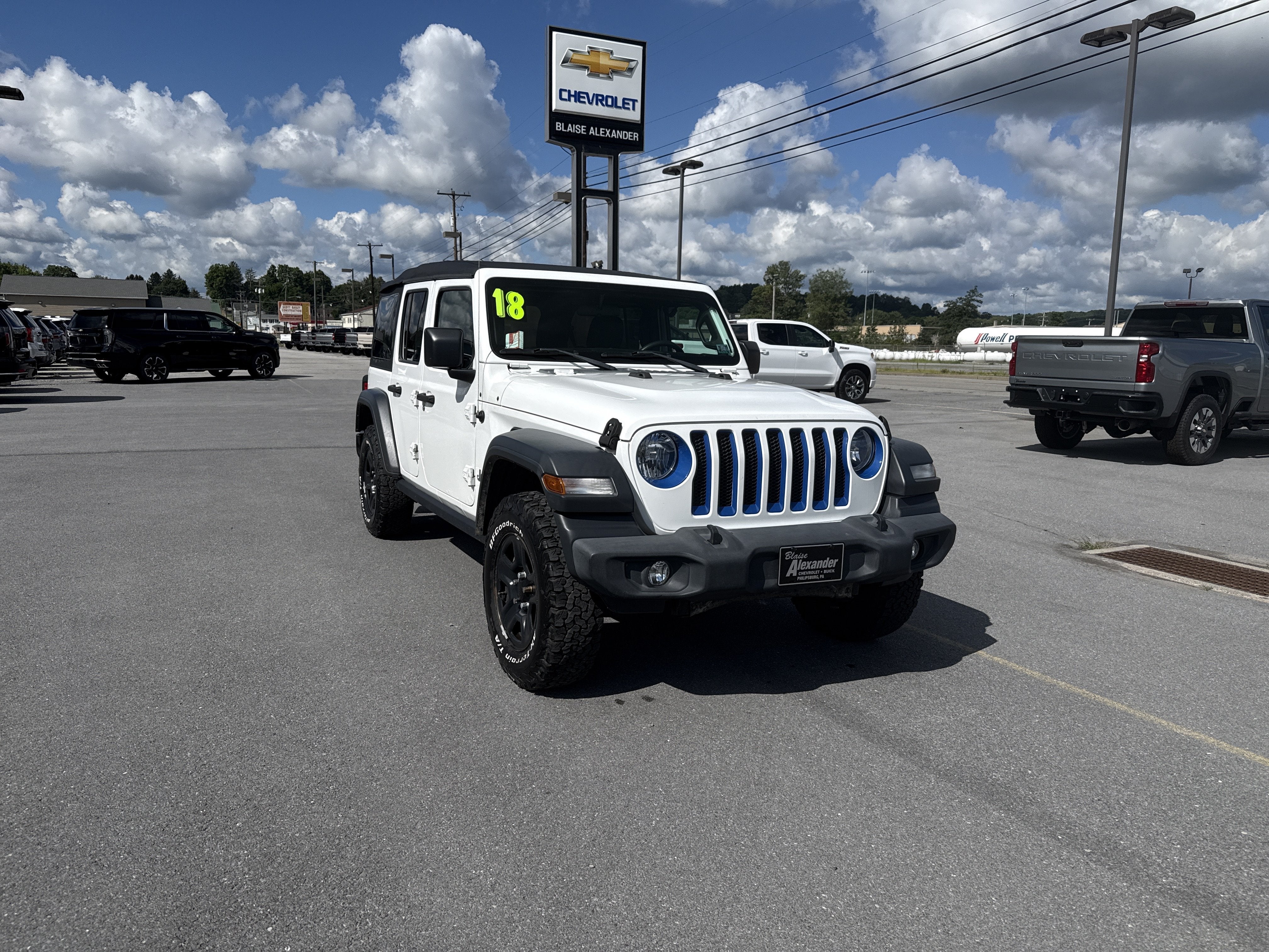 2018 Jeep Wrangler Unlimited Sport