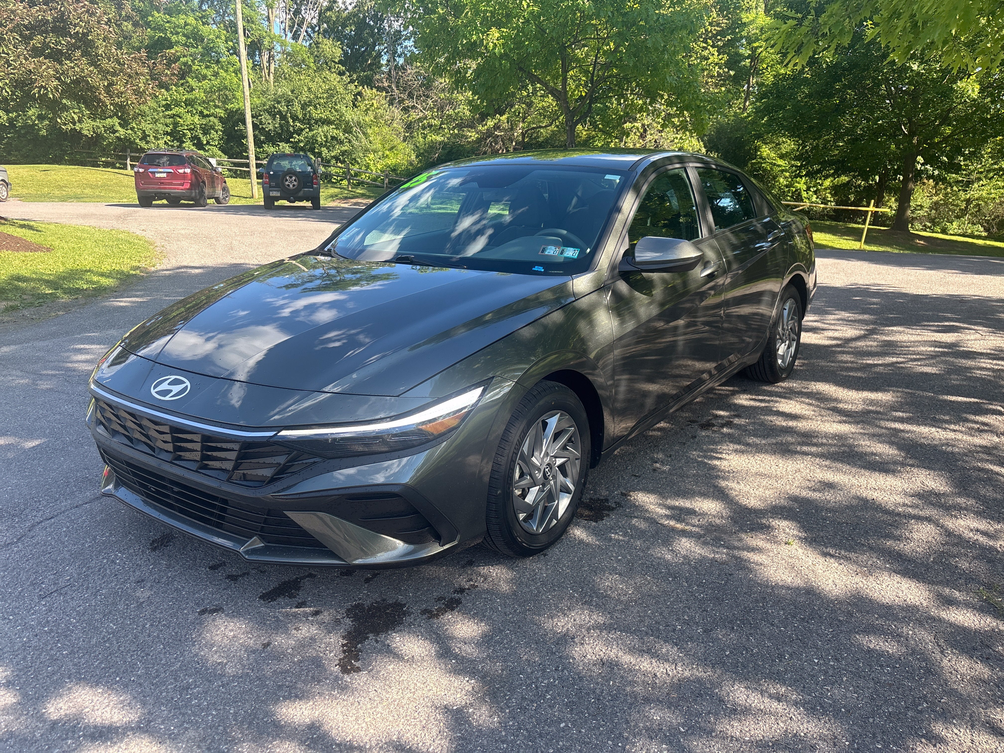2025 Hyundai Elantra Hybrid Blue