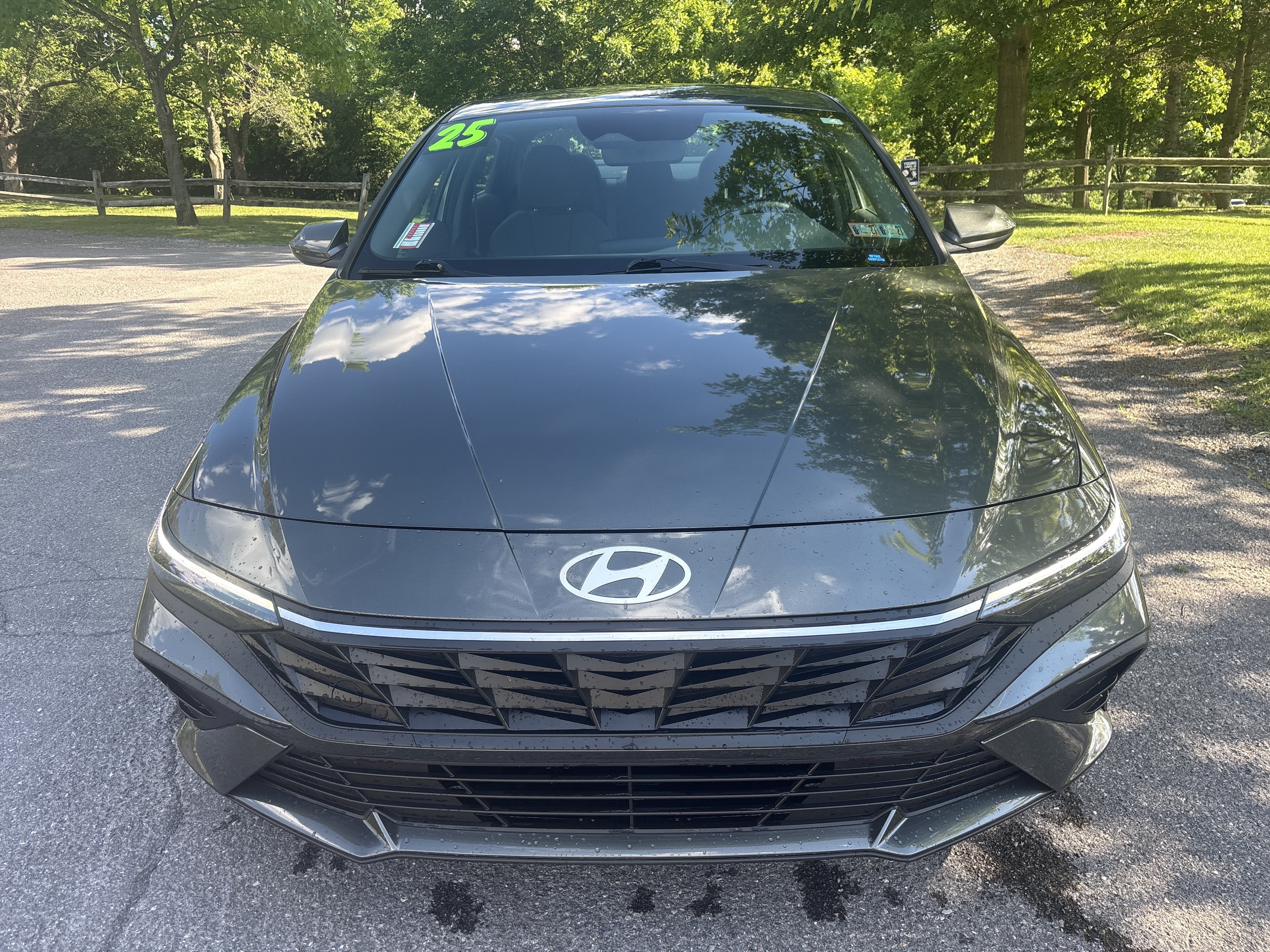 2025 Hyundai Elantra Hybrid Blue