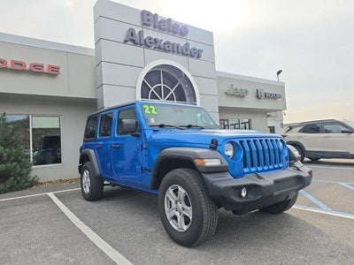 2022 Jeep Wrangler Unlimited Sport S 4x4
