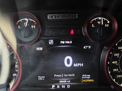 2018 RAM 1500 Rebel 4x4 Crew Cab 5'7" Box