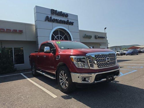 2017 Nissan Titan 4x4 Crew Cab SL