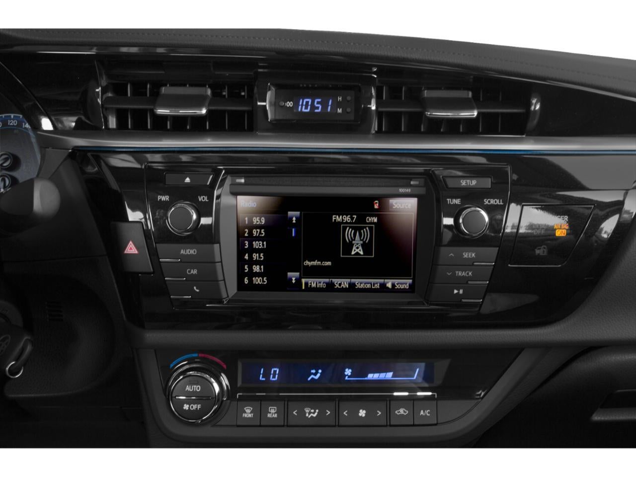 2015 Toyota Corolla 4dr Sdn CVT Auto S Premium (Natl)