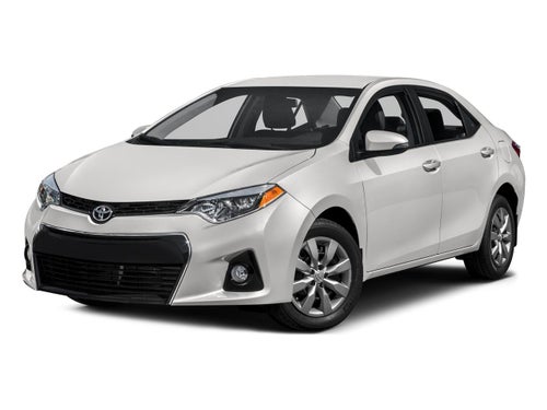 2016 Toyota Corolla 4dr Sdn CVT Auto S Plus (Natl)