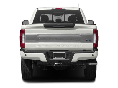 2017 Ford Super Duty F-350 SRW Platinum 4WD Crew Cab 6.75' Box
