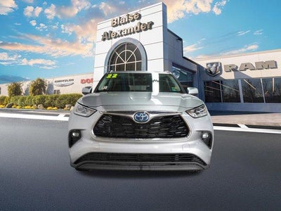 2022 Toyota Highlander Hybrid Limited AWD (Natl)