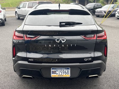 2022 INFINITI QX55 SENSORY